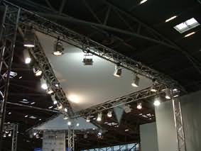 Alutruss Messe - Einsatz